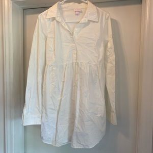 Isabel maternity white top